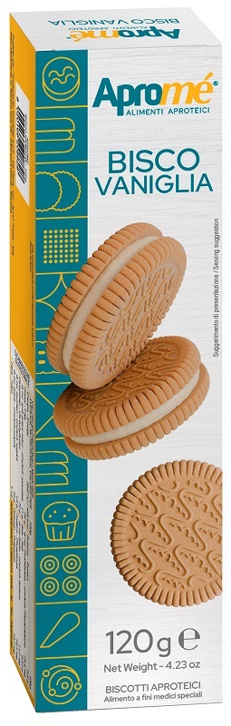 APROME' BISCO VANIGLIA 120 G - Farmacia Bartoli