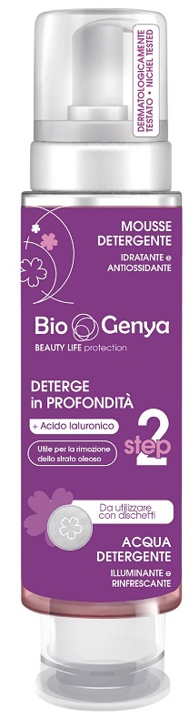BIOGENYA ACQUA MOUSSE DETERGENTE 2 IN 1 250 ML - Farmacia Bartoli