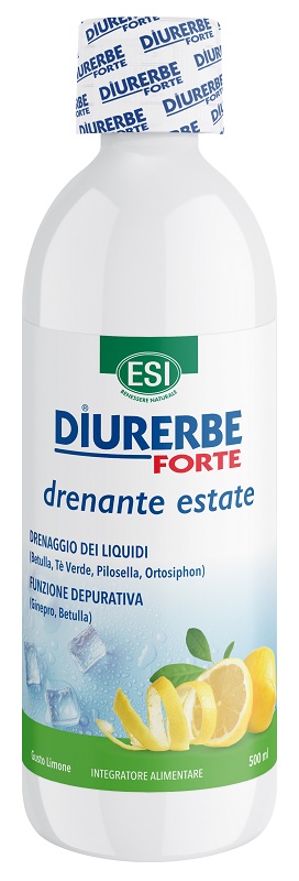 ESI DIURERBE FORTE DRENANTE ESTATE LIMONE BIPACK 500 ML+ 500 ML - Farmacia Bartoli