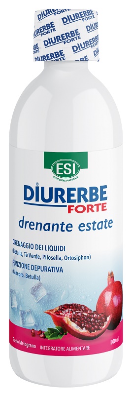 ESI DIURERBE FORTE DRENANTE MELOGRANO ESTATE BIPACK 500 ML + 500 ML - Farmacia Bartoli