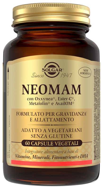 NEOMAM 60 CAPSULE VEGETALI SENZA GLUTINE - Farmacia Bartoli