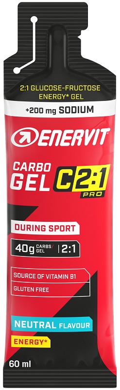 ENERVIT C2:1 PRO CARBO GEL SODIO NEUTRAL 60 ML GLUTEN FREE - Farmacia Bartoli