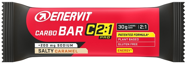 ENERVIT C2:1 PRO CARBO SODIO SALTY CARAMEL 45 G GLUTEN FREE - Farmacia Bartoli