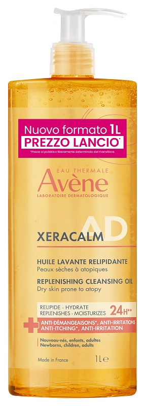 EAU THERMALE AVENE XERACALM AD OLIO DETERGENTE LIPORESTITUTIVO 1 LITRO PREZZO LANCIO - Farmacia Bartoli