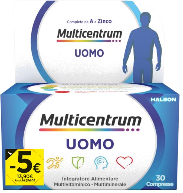 MULTICENTRUM DONNA 50+ 30 COMPRESSE PROMO 2026 - Farmacia Bartoli