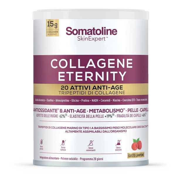 SOMATOLINE COLLAGENE ETERNITY 343 G SENZA GLUTINE SENZA LATTOSIO - Farmacia Bartoli