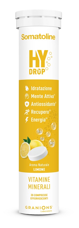 SOMATOLINE HYDROP LIMONE 20 COMPRESSE EFFERVESCENTI - Farmacia Bartoli