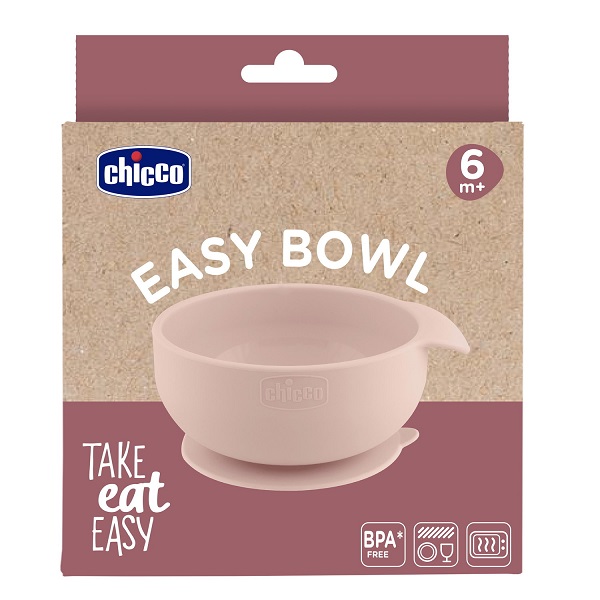 CHICCO CIOTOLA IN SILICONE ROSA 6M+ - Farmacia Bartoli
