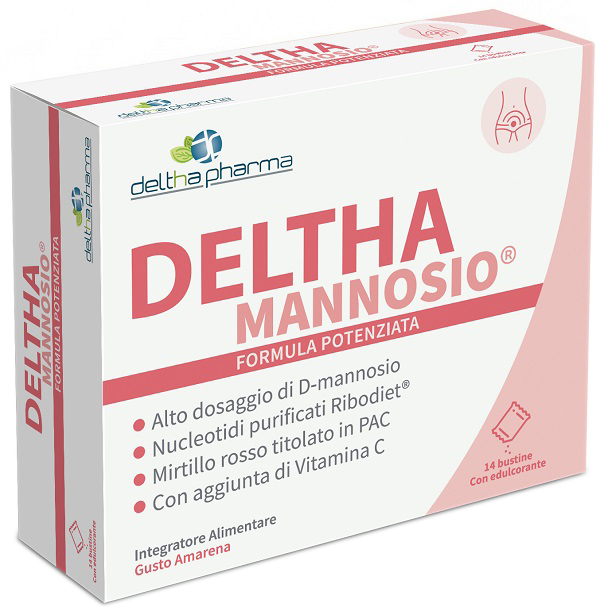 DELTHA MANNOSIO 14 BUSTINE AMARENA SENZA GLUTINE E LATTOSIO - Farmacia Bartoli