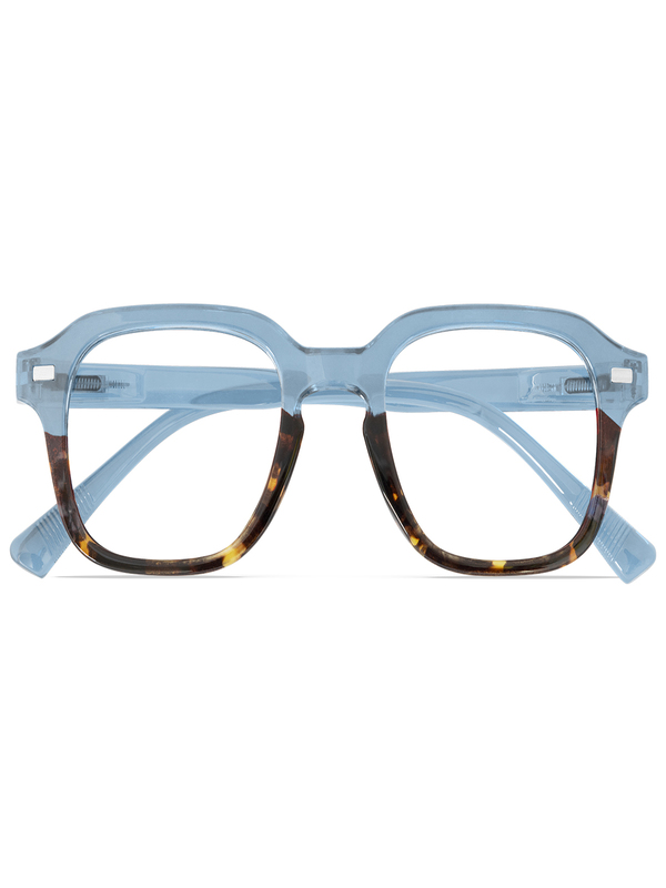 OCCHIALE DA LETTURA PREMONTATO TWINS SILVER PANCAKE AZZURRO/DEMI +1,50 - Farmacia Bartoli