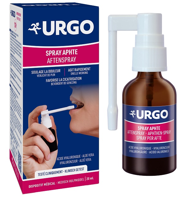 LABORATOIRES URGO AFTE/LESIONI DELLA BOCCA SPRAY 20 ML - Farmacia Bartoli